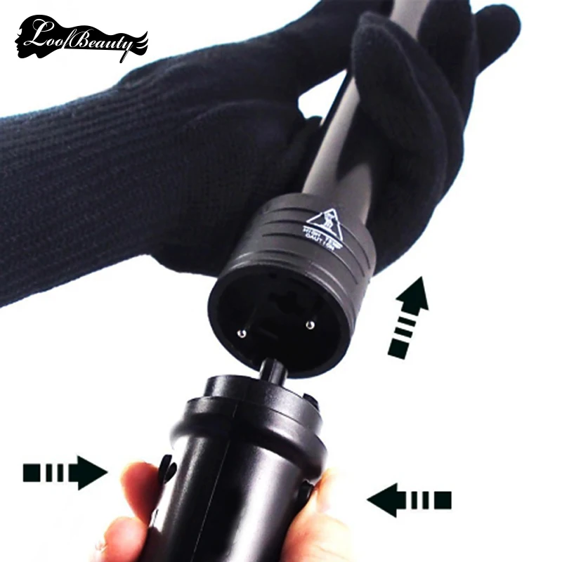 Curl Curler Curling Hair Iron Wand Air Set Curly Curls Hair curler Auto Brush Spin N Wave Crimp Formers Comb Game Tong