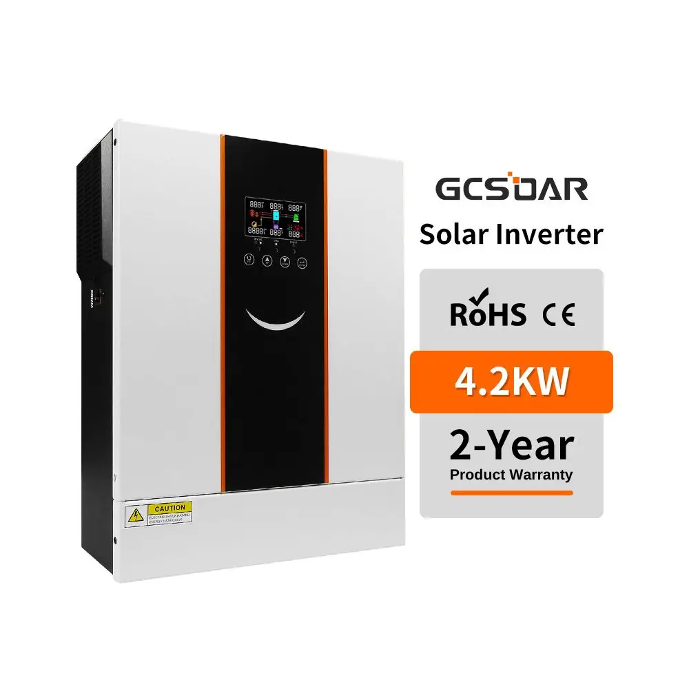 GCSOAR 4500 Вт чистый синусоидальный 220 В Гибридный солнечный инвертор для солнечной системы