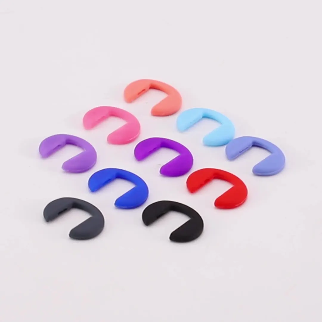 Glasses accessories colors silicone nose pad one-piece saddle U-shaped glasses nose pads