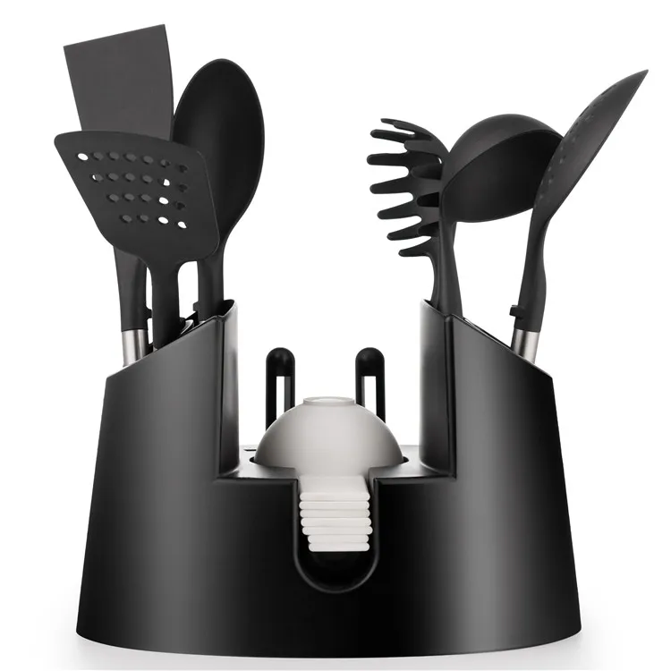 Wholesale 3 Layers Tableware Storage Box with Knife Holder Cookware Kitchen Storage Dish Rack