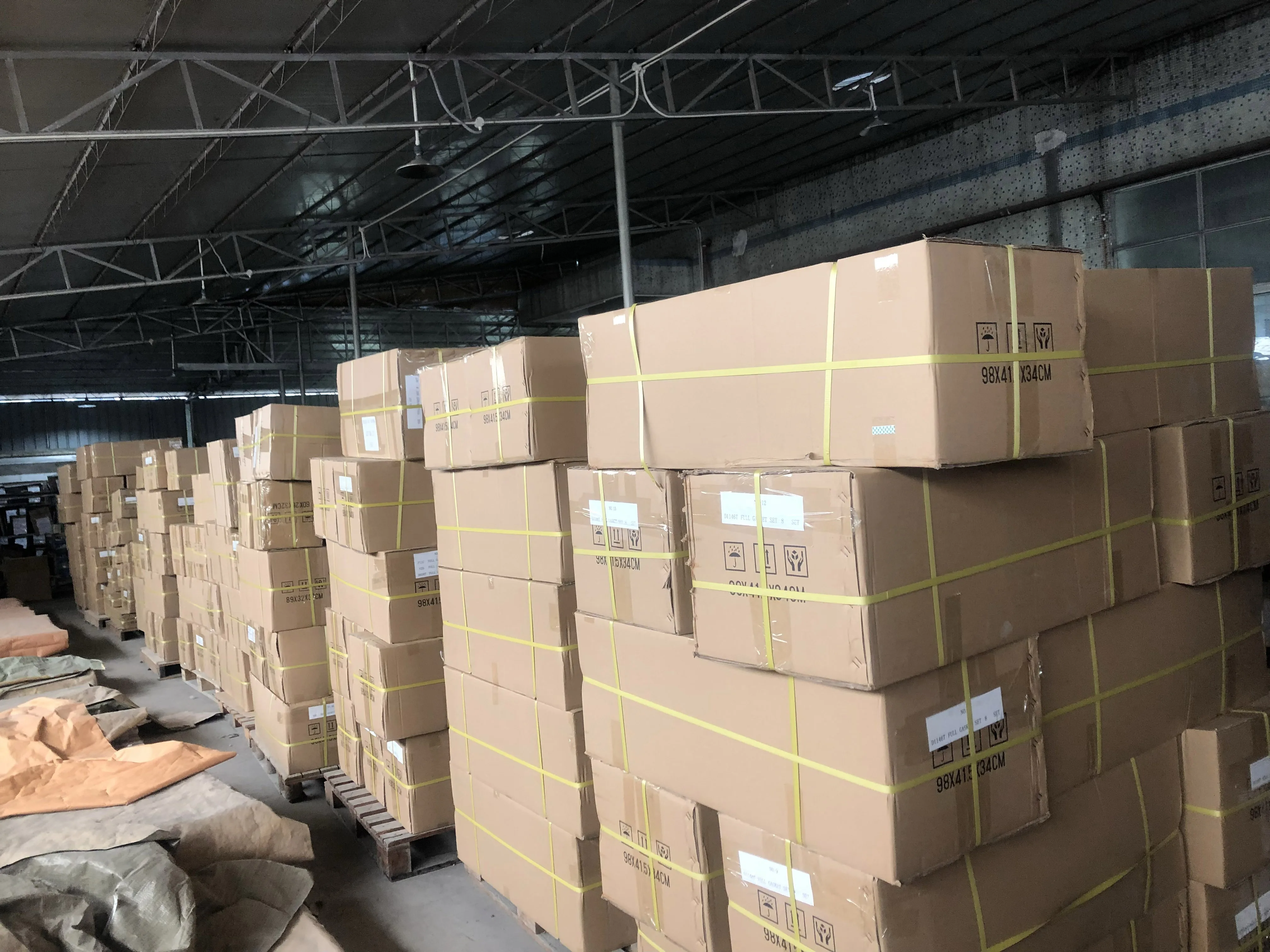 Engine Auto Parts Head Gasket for ISUZU FVZ 6HK1 Mechanical direct injection OEM 8-94392721-0 metal engine cylinder head gasket