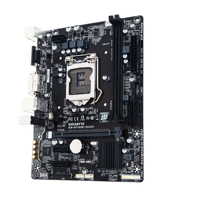 Материнская плата Gigabyte H110M-DS2 материнская