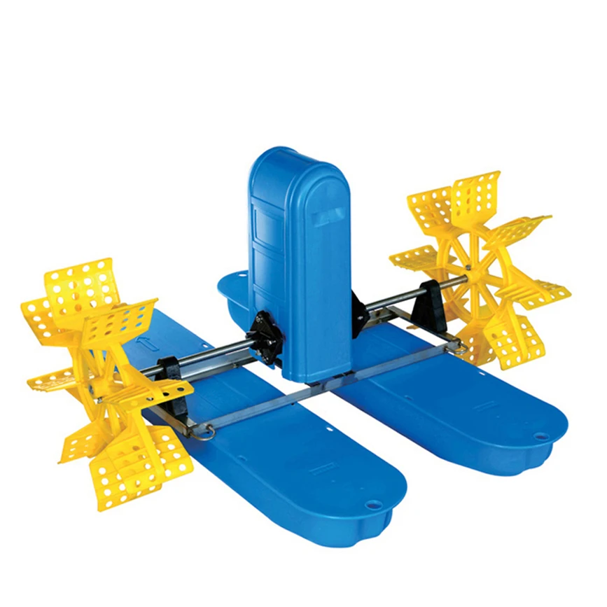 Hot sale dc solar pond shrimp paddle wheel aerator manufacturers on sale