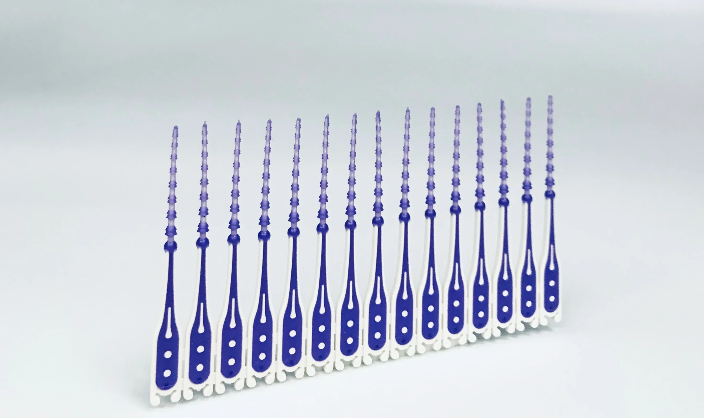 
Factory price with high quality multinational invention patents soft pick rubber interdental brush 15 pcs-connected 