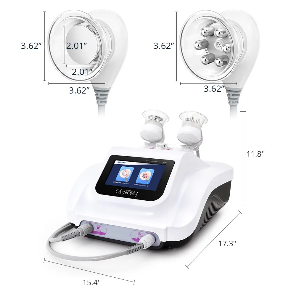 40K Laser S Shape Lymphatic Drainage Cavitation Vacuum Fat Reducing Machine