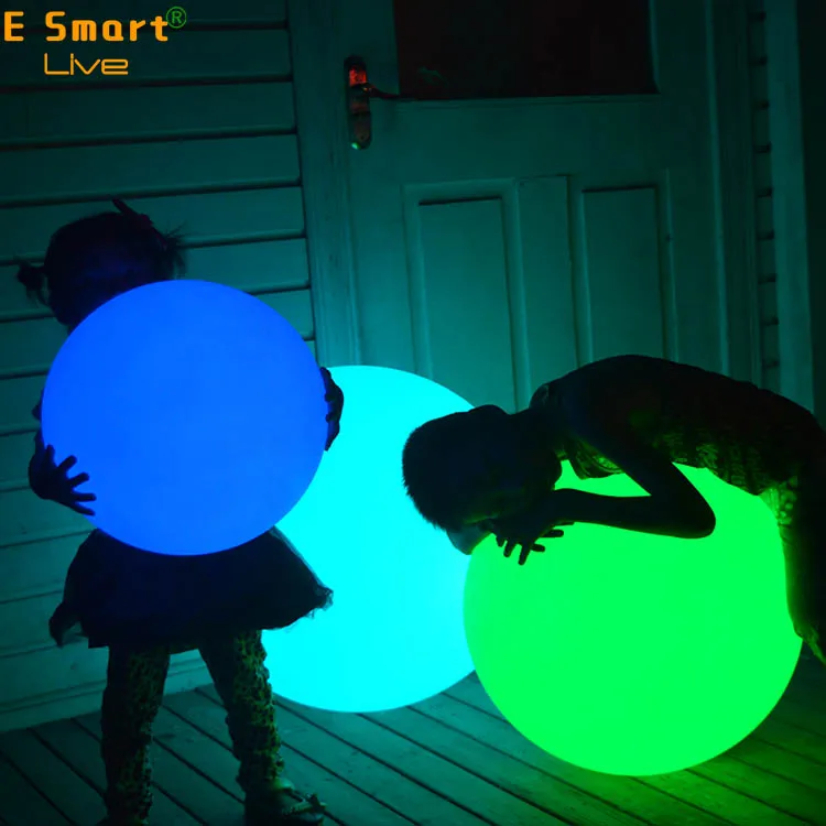 Rechargeable Led Ball Lamp Remote Control Waterproof Table Lamp Led Round Ball Night Lights