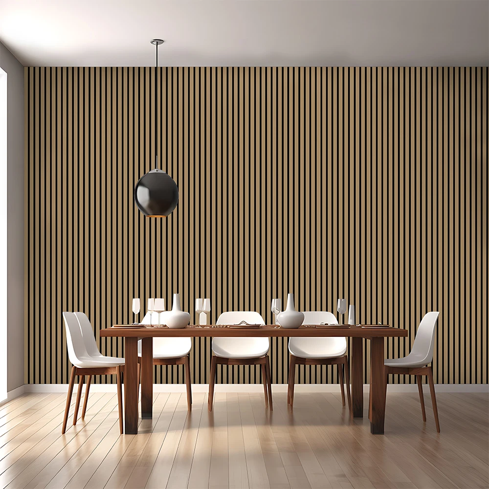 Goodsound цена 2400 мм * 600 деревянная доска Akupanel MDF стеновые панели Звукоизолированные деревянные акустические для квартиры