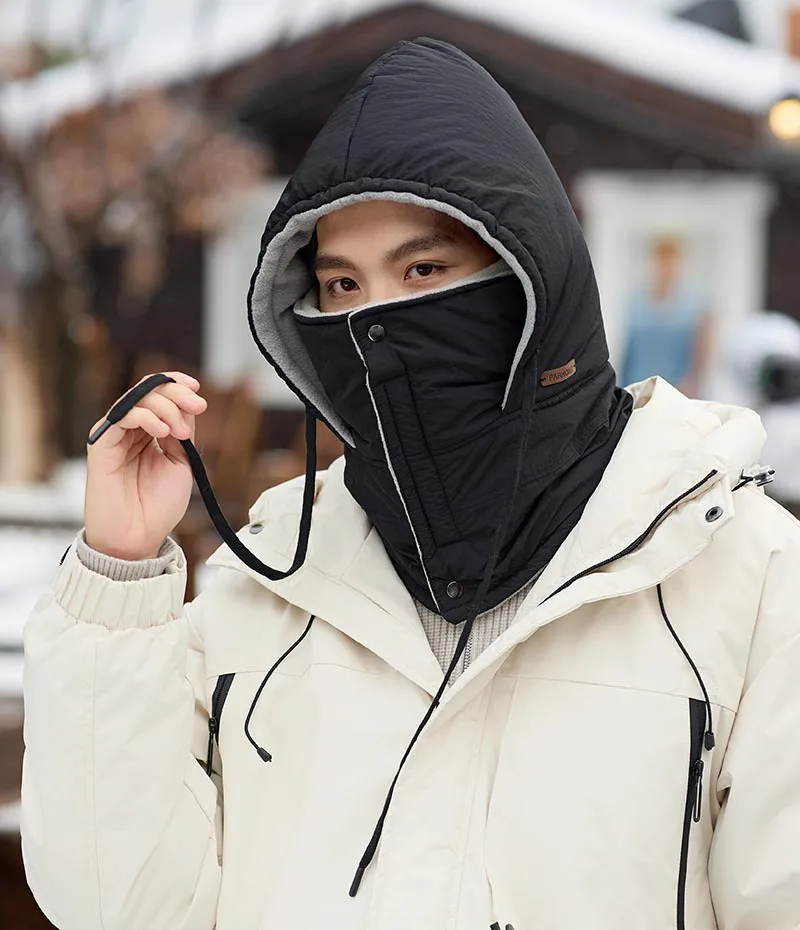 Scarf One-piece Cap Winter Warm Cycling Ear Protection Face Mask Hood Cap Windproof Outdoor  Car Cap