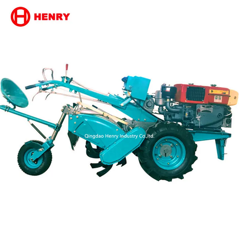 8hp12hp 15hp 18hp 20hp 22hp Farm mini diesel motocultor Power Tiller Two Wheel Mini Walking hand tractor prices for sale product