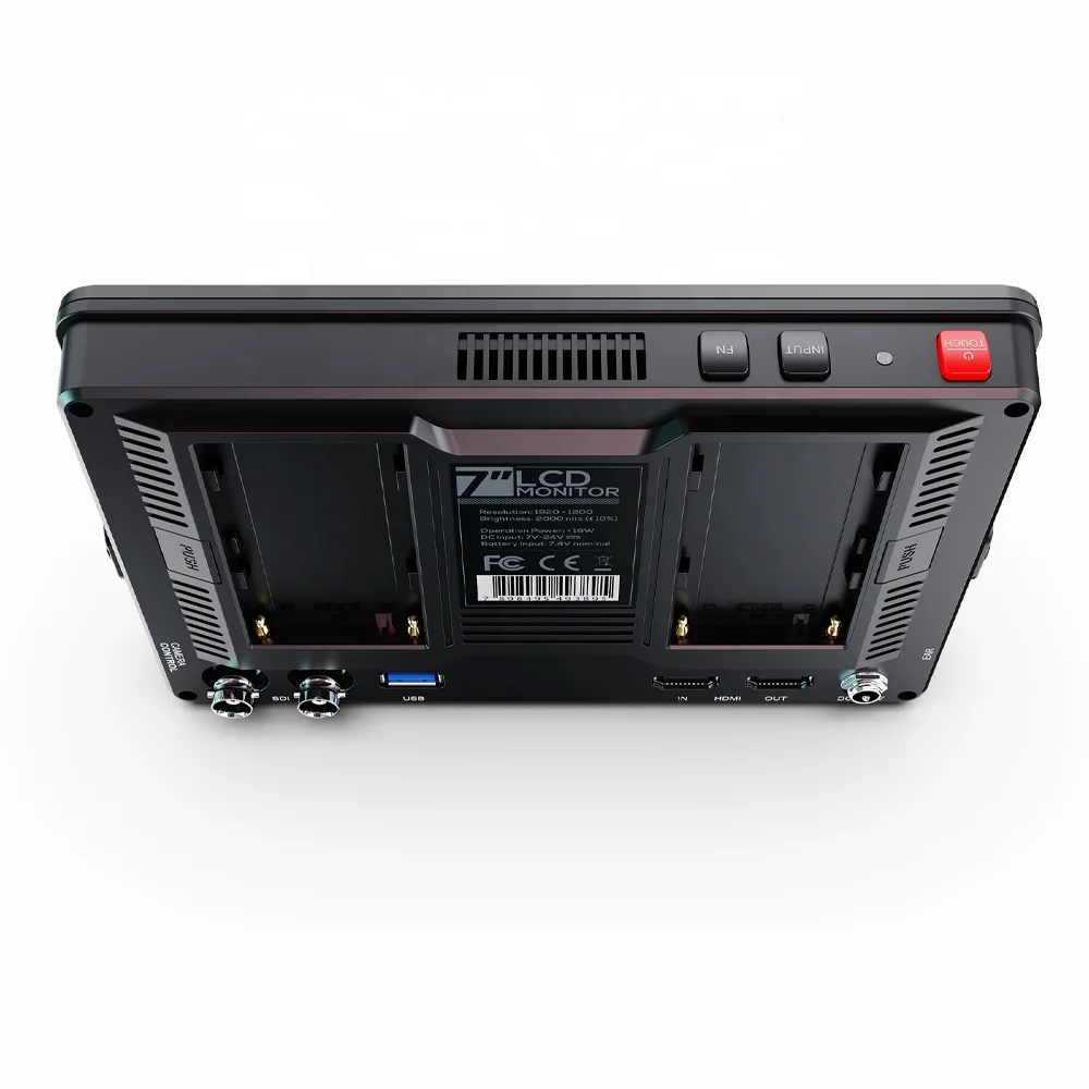 LILLIPUT HT7S 7 дюймов 2000 нит высокой яркости SDI HDMI 4K сенсорный контроль камеры для контроля уровня сахара в крови с гистограммой вектора изображения