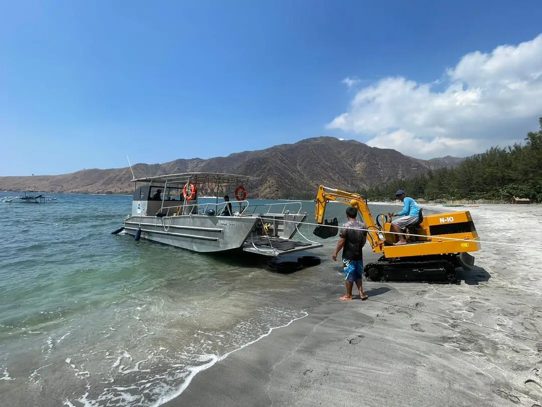 Sea King 10m/33ft Marine Landing Craft Barge Boat 5 Ton Load Capacity working boat