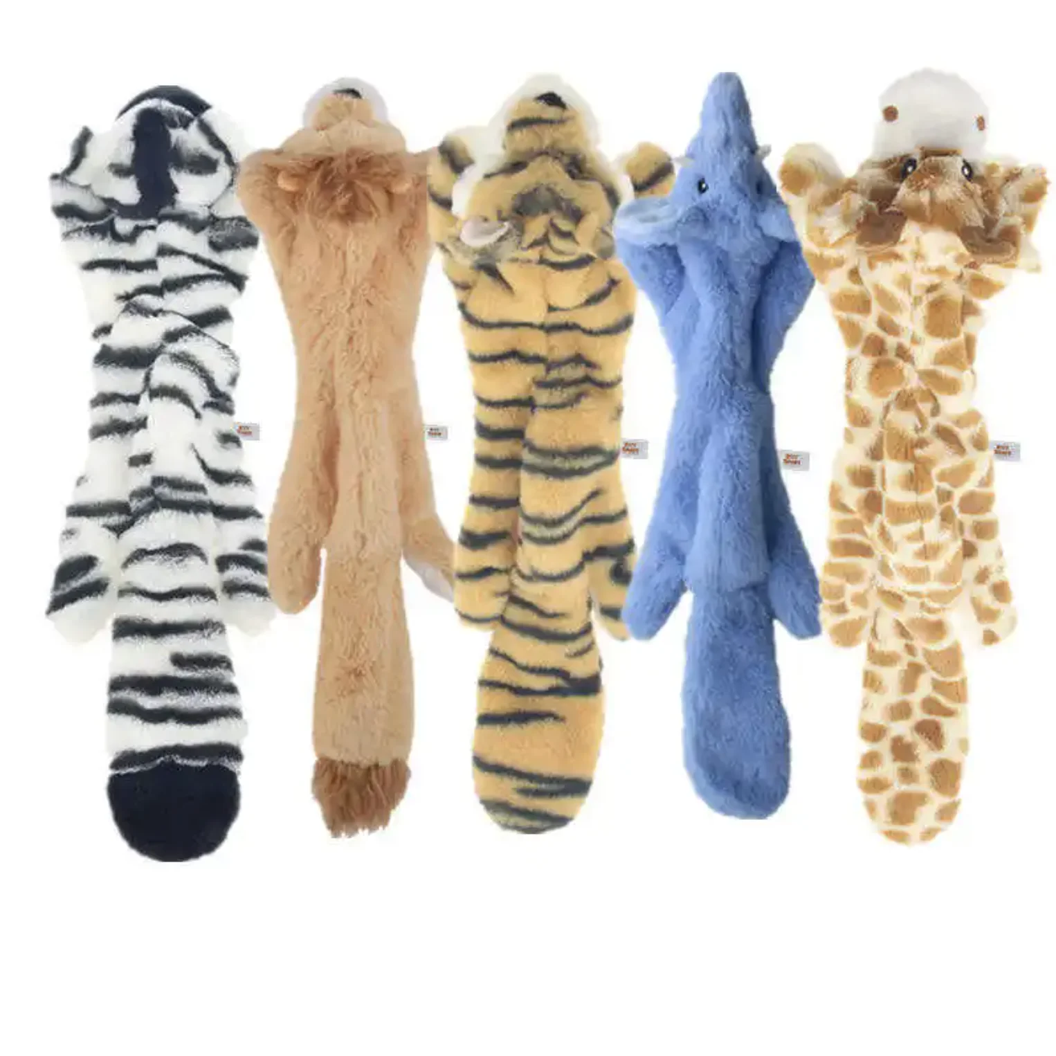 No Stuffing Dog Toys Luxury Plush Dog Squeaky Toys Dogs Plush Cute Animals Natural Puppy Toys juguetes para animales