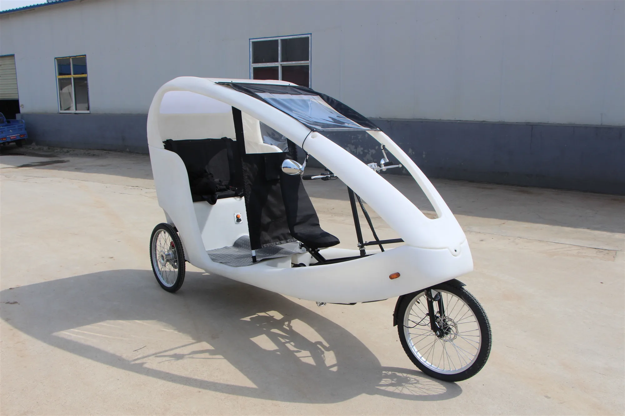  Производство Китай 48v 20ah свинцово-кислотная батарея Электрический трехколесный велосипед рикша с коммерческого использования