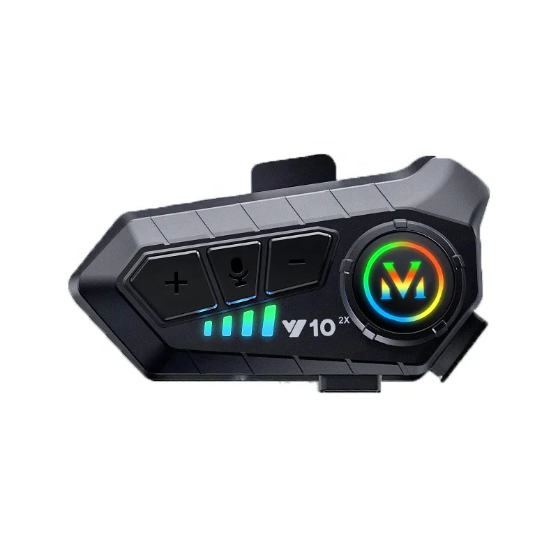 Referee use Y10-2X Sports Broadcast Intercom Headset Intercom Headset for Motorcyclists and Skiers