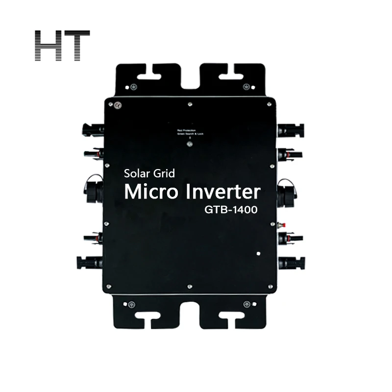 HT 1200 Вт 1400 1600 DC инвертируемый выход переменного тока солнечная панель микро инвертор с VDE CE IEC FC ROHS для солнечной электростанции