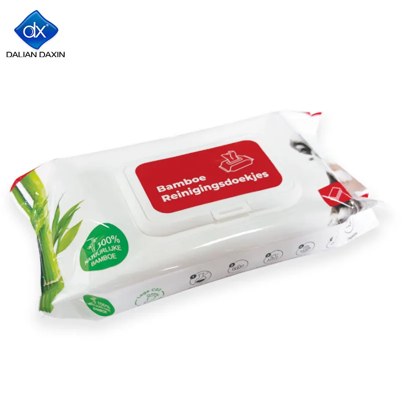 OEM 10 pieces packed pet cleaning wet wipes for dogs and cats