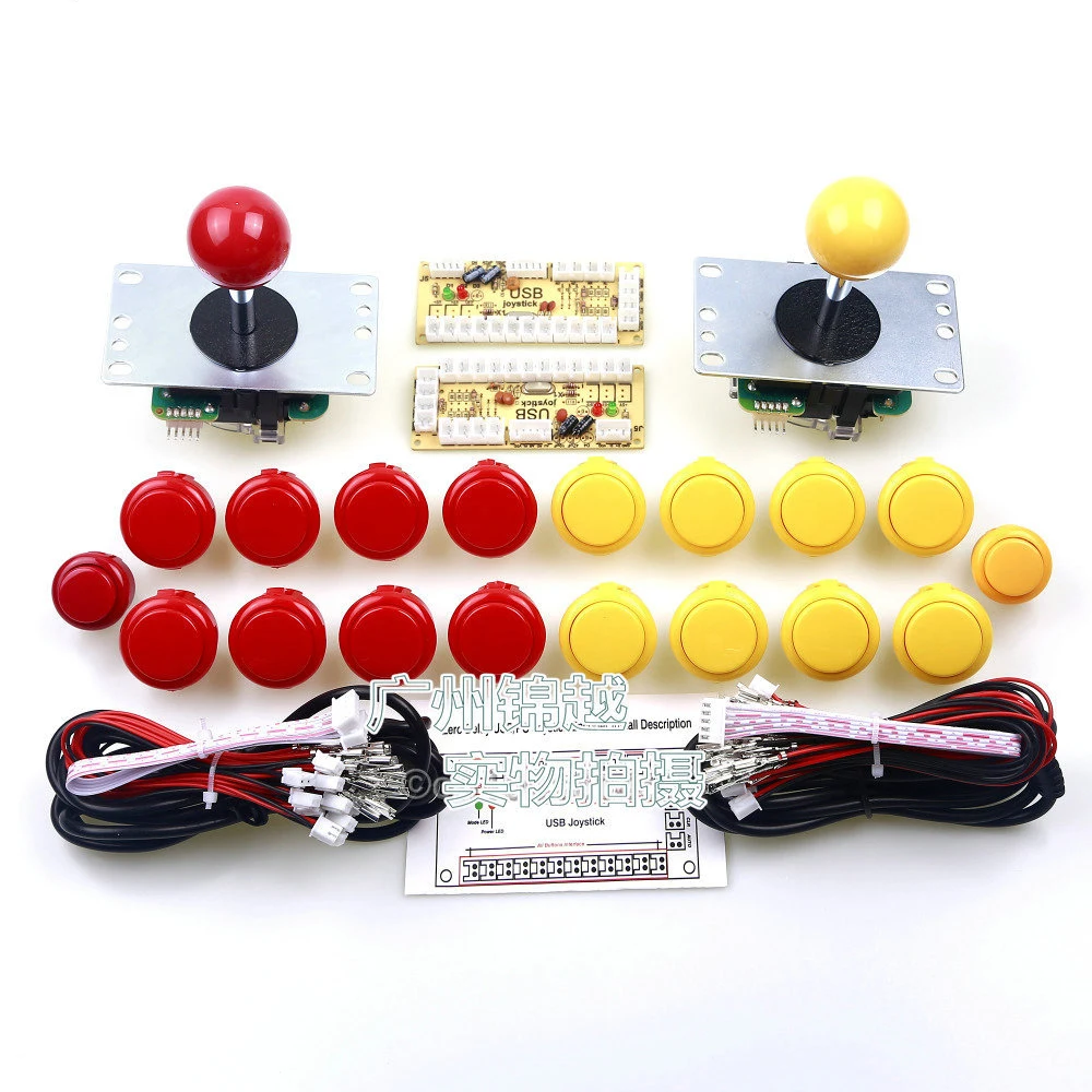 Factory 8Way Sanwa Joystick Zero Delay Push Joystick DIY Arcade Kits For Game Machines