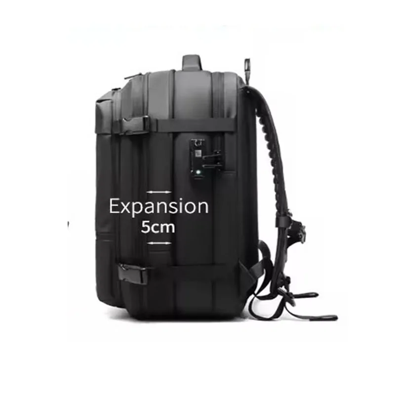 Expandable Vacpack Backpack 60L air vacuum compression backpack for travel Laptop backpack