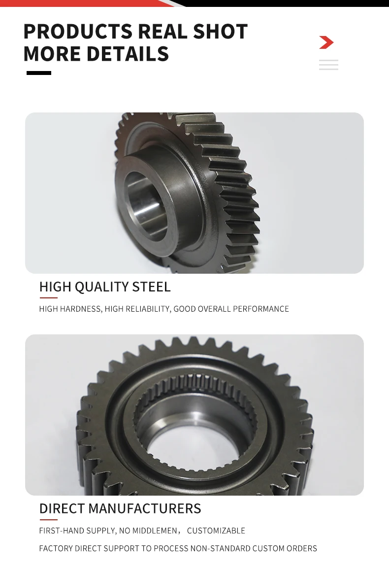 High Quality Standard Spur Gear 1 M 25 T