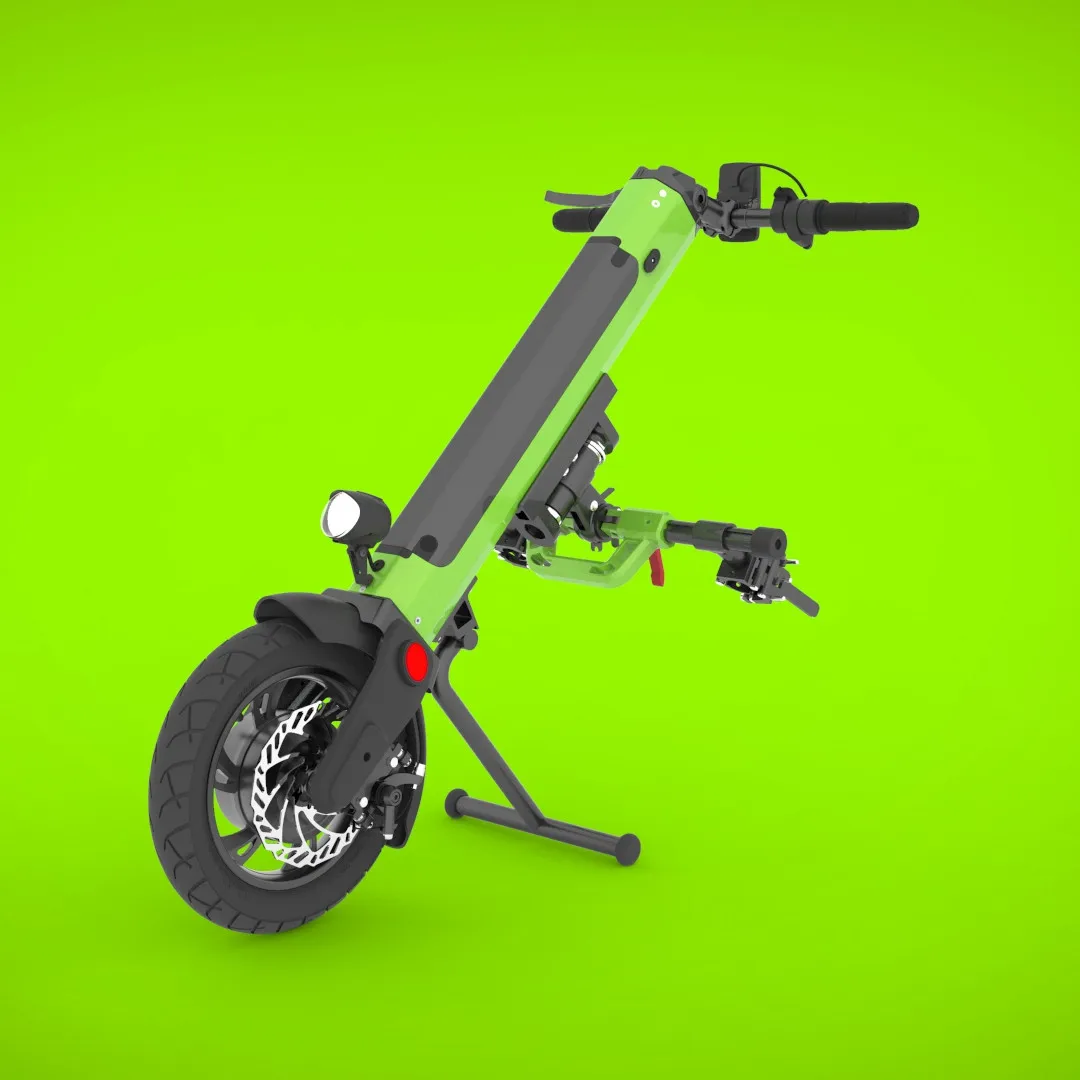 36V 350W lightweight wheelchair attachment handbike electric handcycle for wheelchair power add on