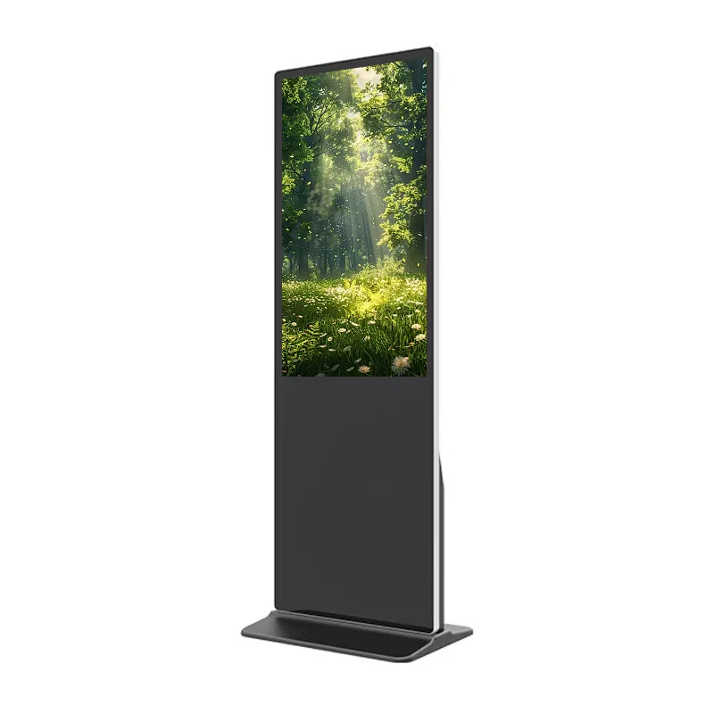 55 inch android digital signage outdoor advertising screen display with kiosk touch screen
