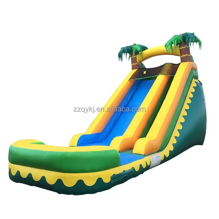 Bouncy Castle Water Slide Inflatable for Children PVC Material Slide Commercial inflatable Water Slide Outdoor Game