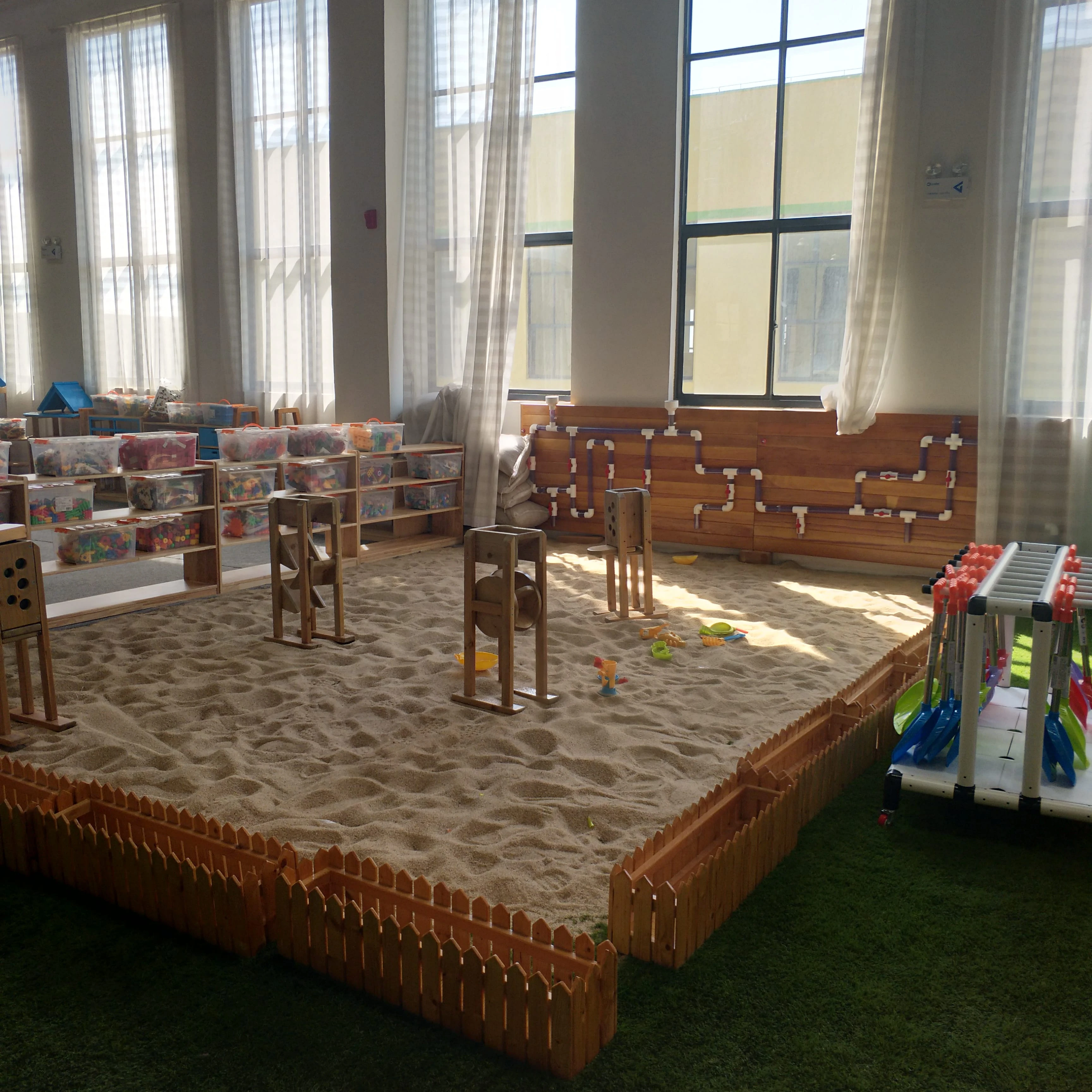 
Kindergarten Sand Play Area Interesting Soft Play Water Games 