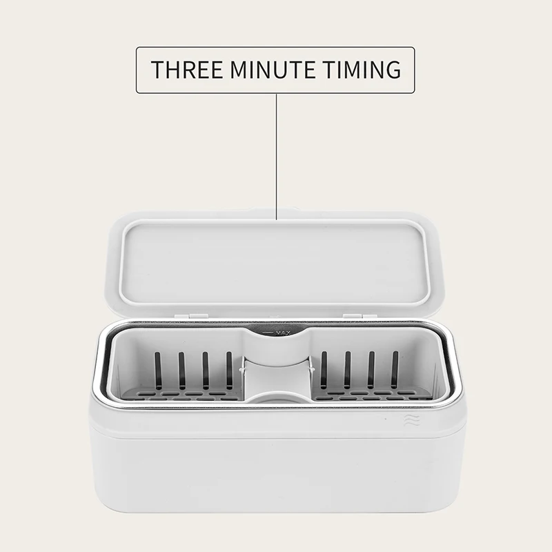 Newest Design Household Pink Cleaning makeup brush Machine Jewelry Watch Digital Ultrasonic Cleaner