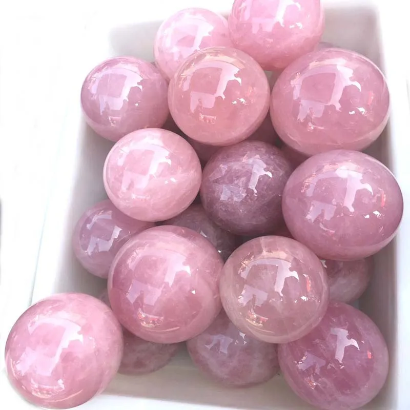 crystal crafts gemstone ball spiritual quartz rose quartz sphere for sale