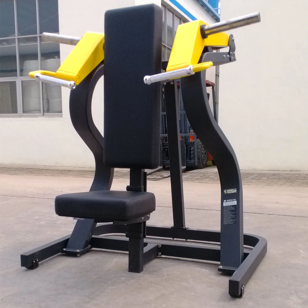 Plywood Boxes Customized Available Plate Loaded Gym Fitness Equipment/ TZ-6061 Bodybuilding Shoulder Press Machine