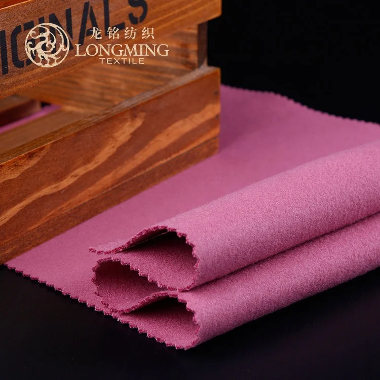 Fancy design professional wholesale sustainable soft types of poly viscose spandex velour fabric for winter clothing