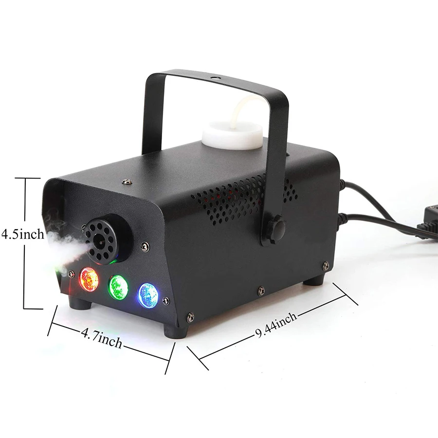 New Product Smoke Fog Machine Stage Effect Light For Wedding Party 500 600 700W Fog Machine With LED RGB Lights