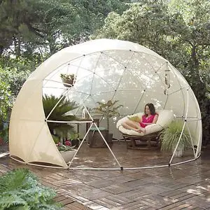 Waterproof Clear PVC Glamping Resort Geodesic Dome House Big Party Wedding Exhibition Canopy Outdoor Camping Events Tent
