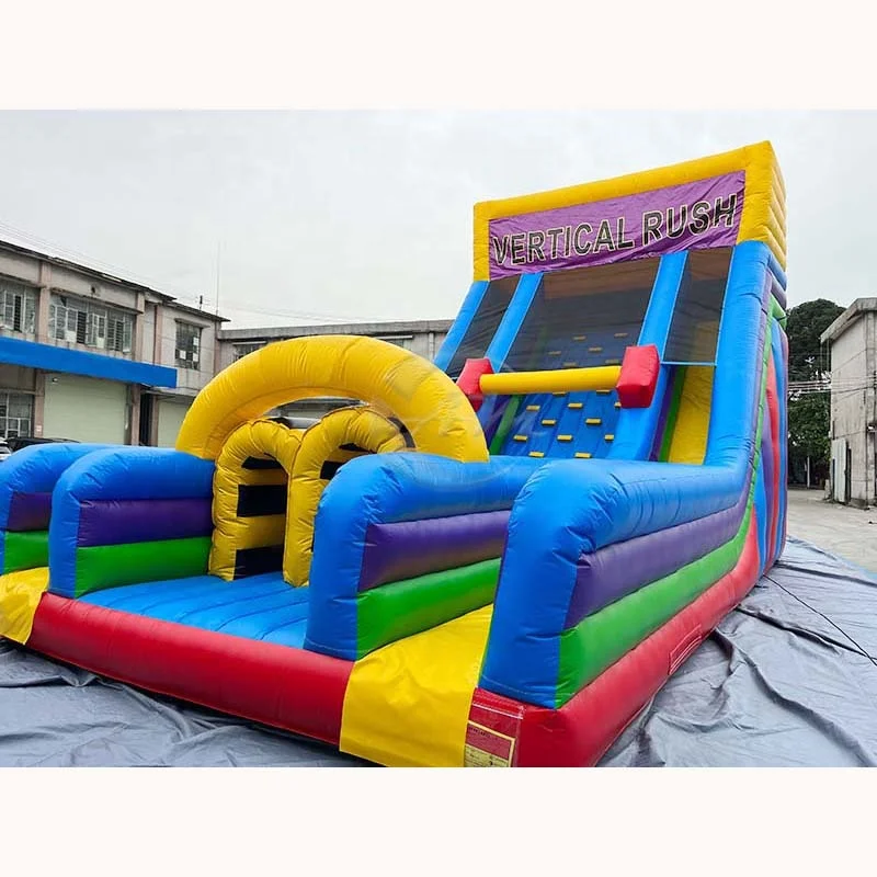 Customized PVC fun city inflatables large fun city bouncy castle inflatable slip and slide for kids and adults
