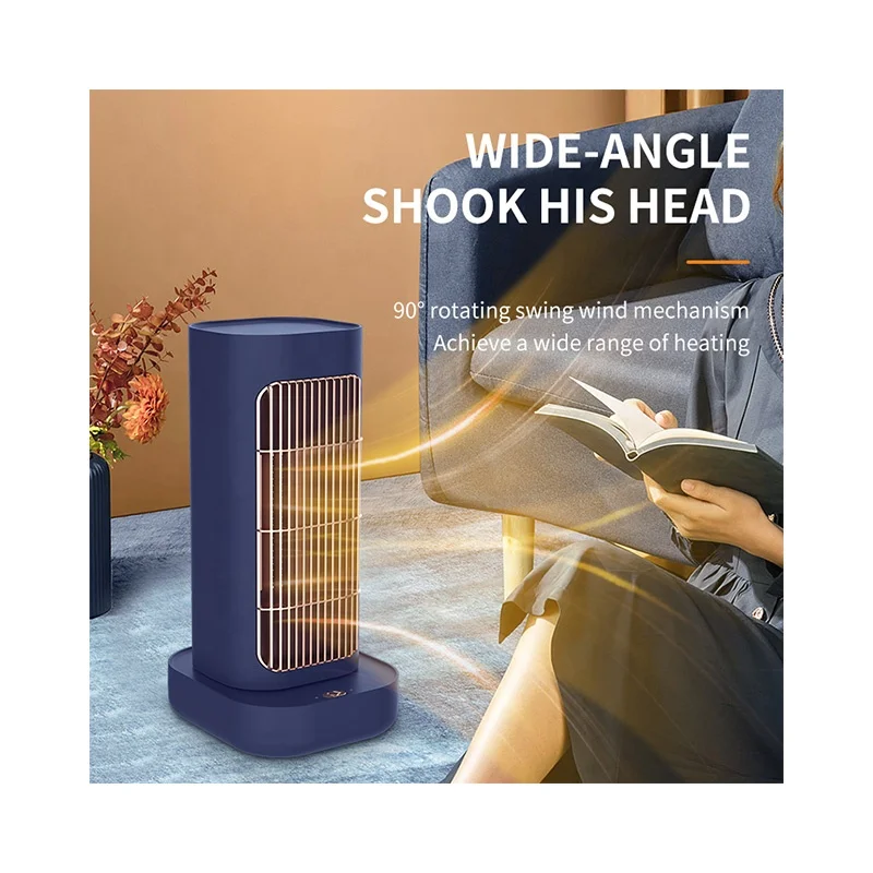 Portable Overheat Tip-over Protection Fast Heat Electric Space Air Heater Fan for Home Office Room