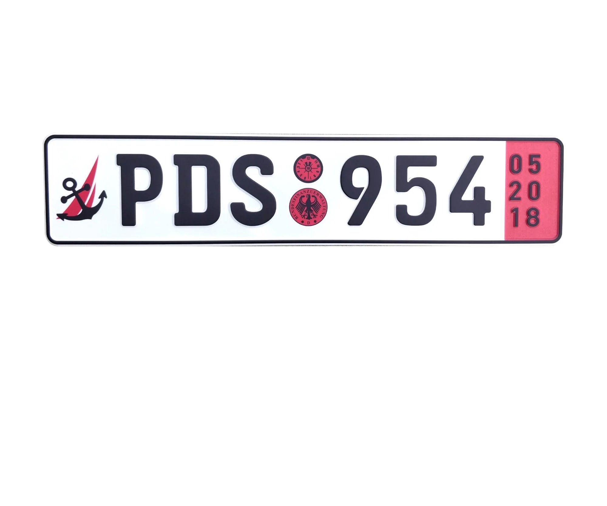 Hot sales Advertising Aluminum number plates, Aluminum Souvenir with Personality design car plates