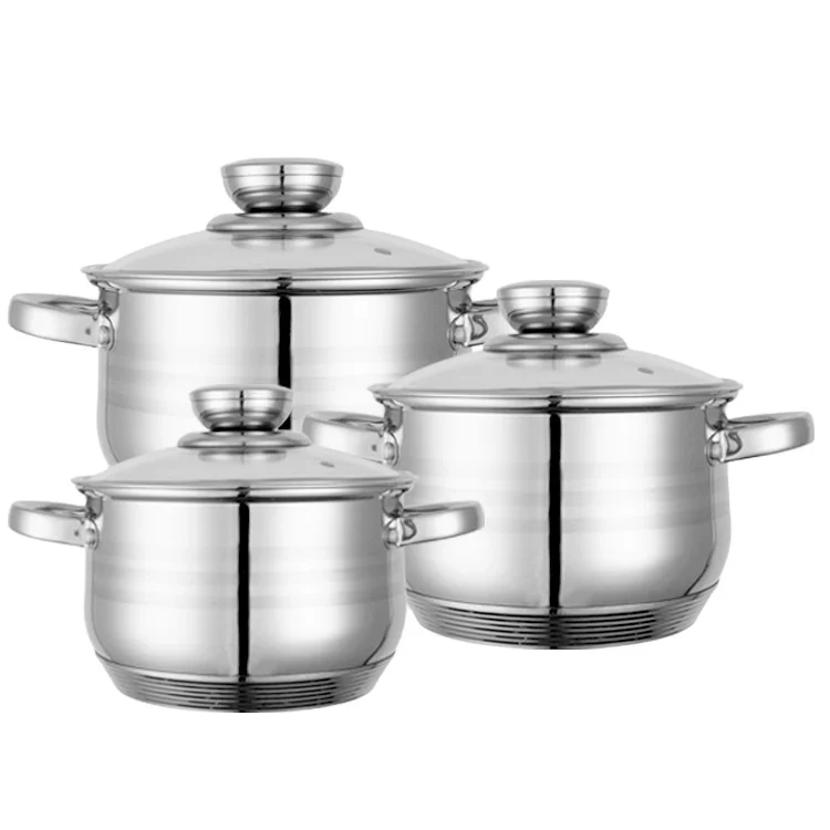 Royal casserole pot factory price topf clay pots for cooking cookware ollas acero inoxidable