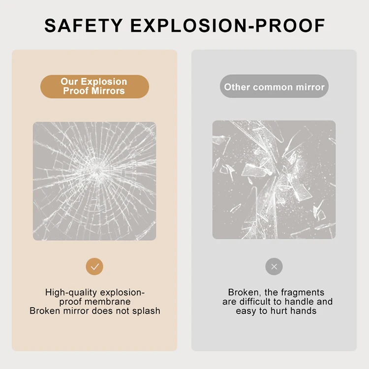 2023 new design luxury arched smart magic foto master miroir selfie led mirror photo camera booth shell light up mirror