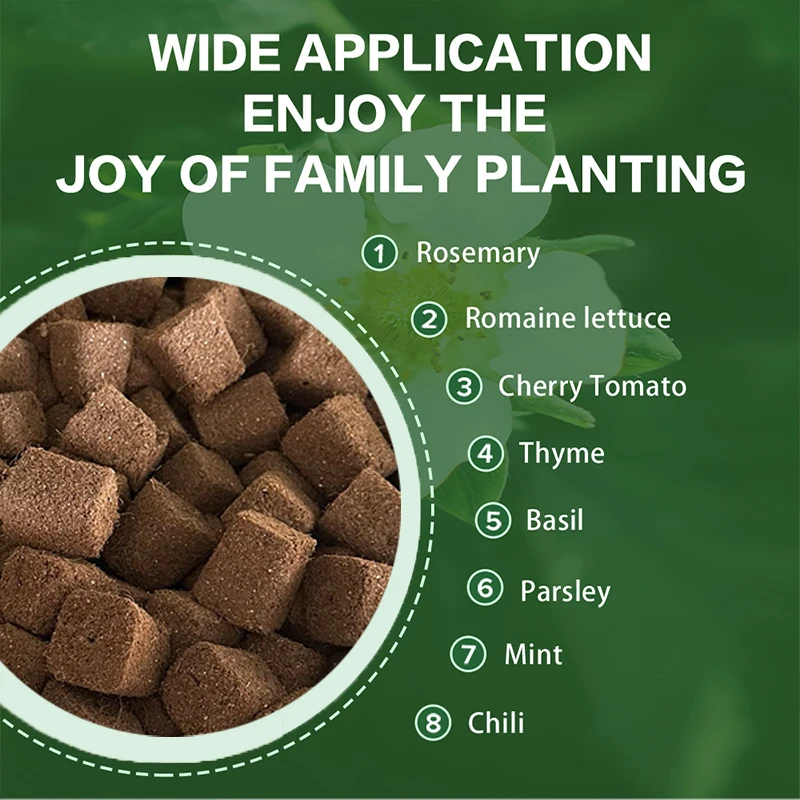 72 cells Factory Coco Coir Peat Growing Starter Plug Culture Vegetable Plant Soil for Cutting Seedling Growing