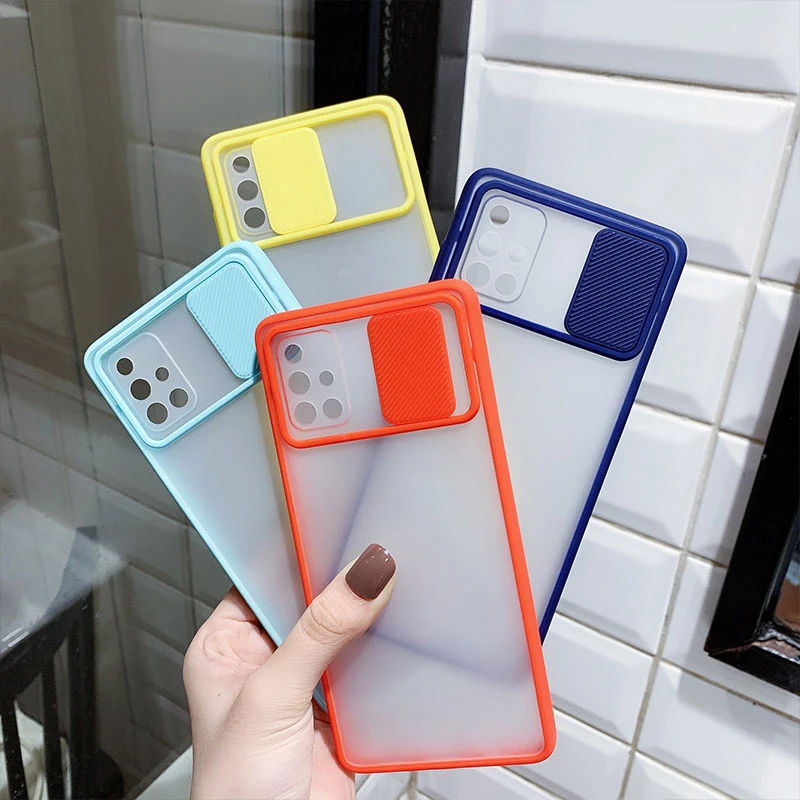 Beicapeni Shockproof Matte Tpu+PC transparent back cover Camera Lens Protection Case For Samsung S21 S20 FE Plus Note 20 Ultra