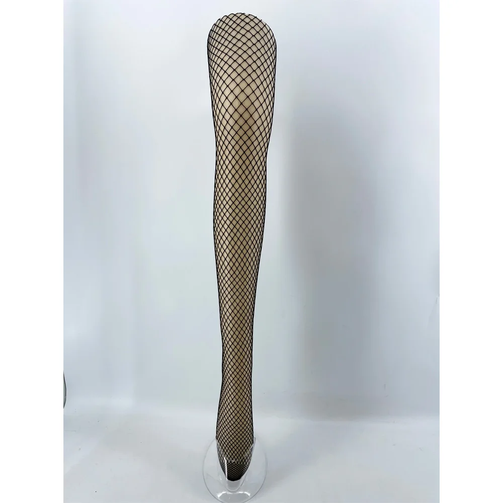 JSMANA  Professional Wholesale Girl  Black Sexy Thigh High Mesh Women Plus Size Fishnet Pantyhose Tights