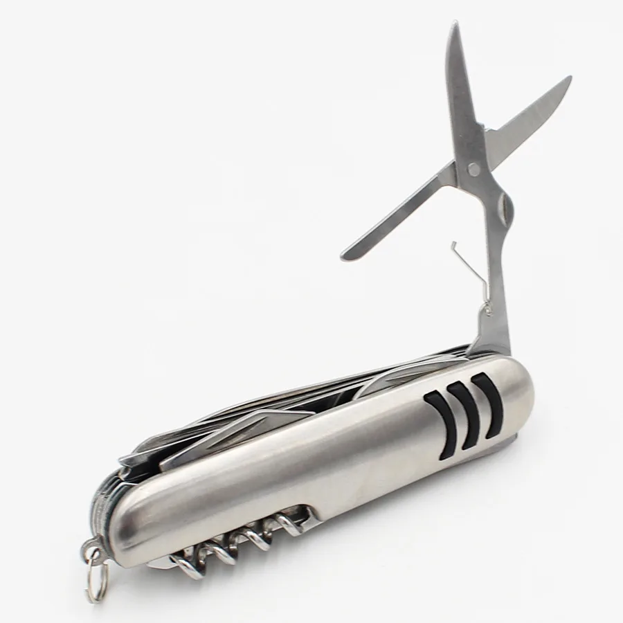 Factory 11 open multifunction folding knife Mini coloured steel case gift knife can be customised with LOG0
