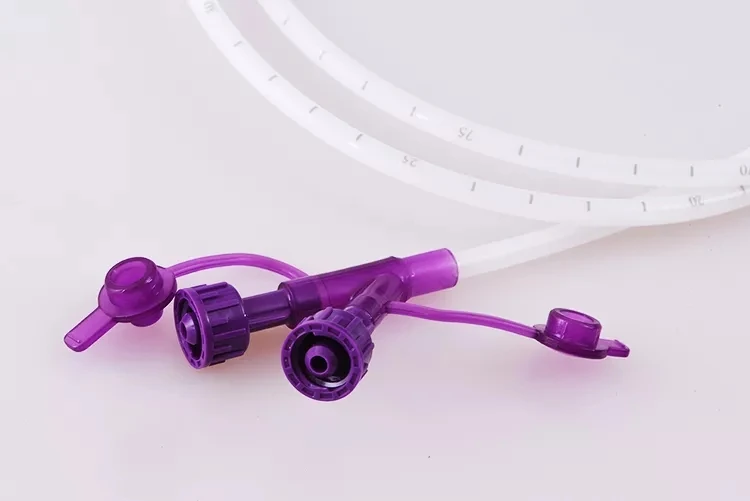 Popular New Products Medical Quality Body Safety Disposable Gastrostomy Tube Silicone Feeding Tube