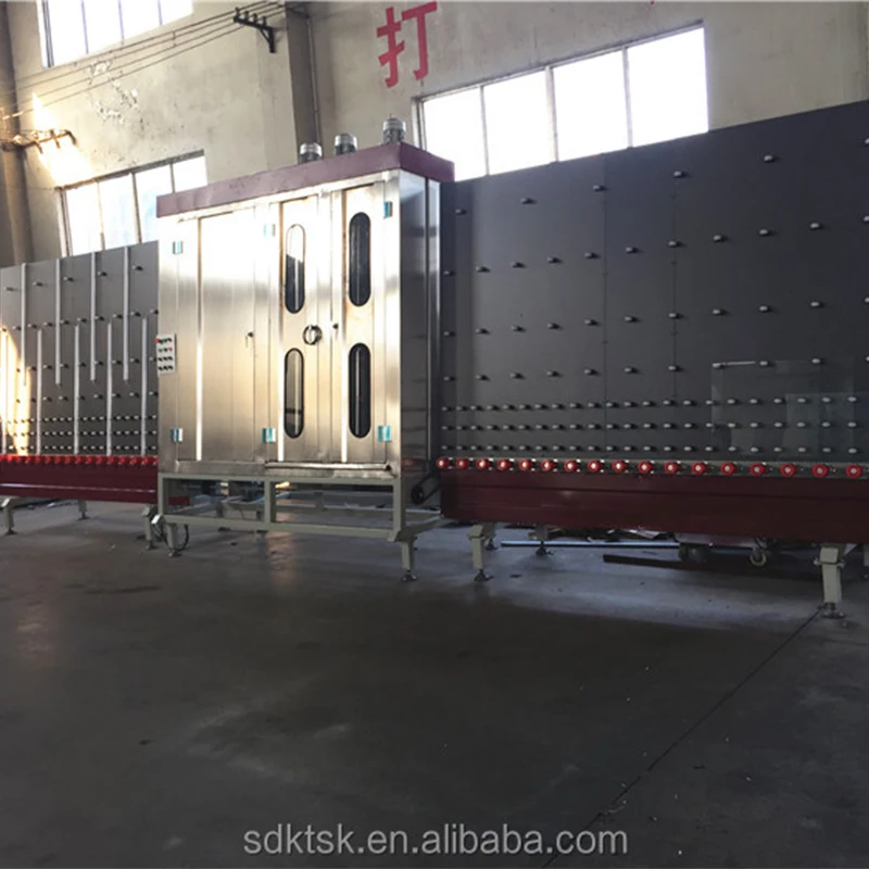 Vertical Automatic Flat Double Glass Washer And Dryer