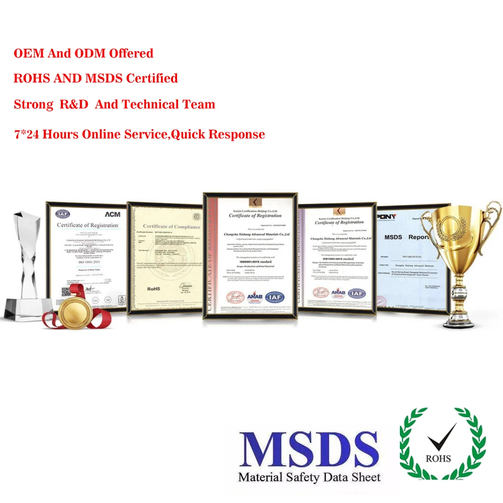 1-10mm high purity Nb2O5 Pellets Niobium Pentoxide Granule Evaporation Materials