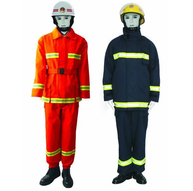 MEIKANG aramid fabric material fireman suit waterproof fireproof