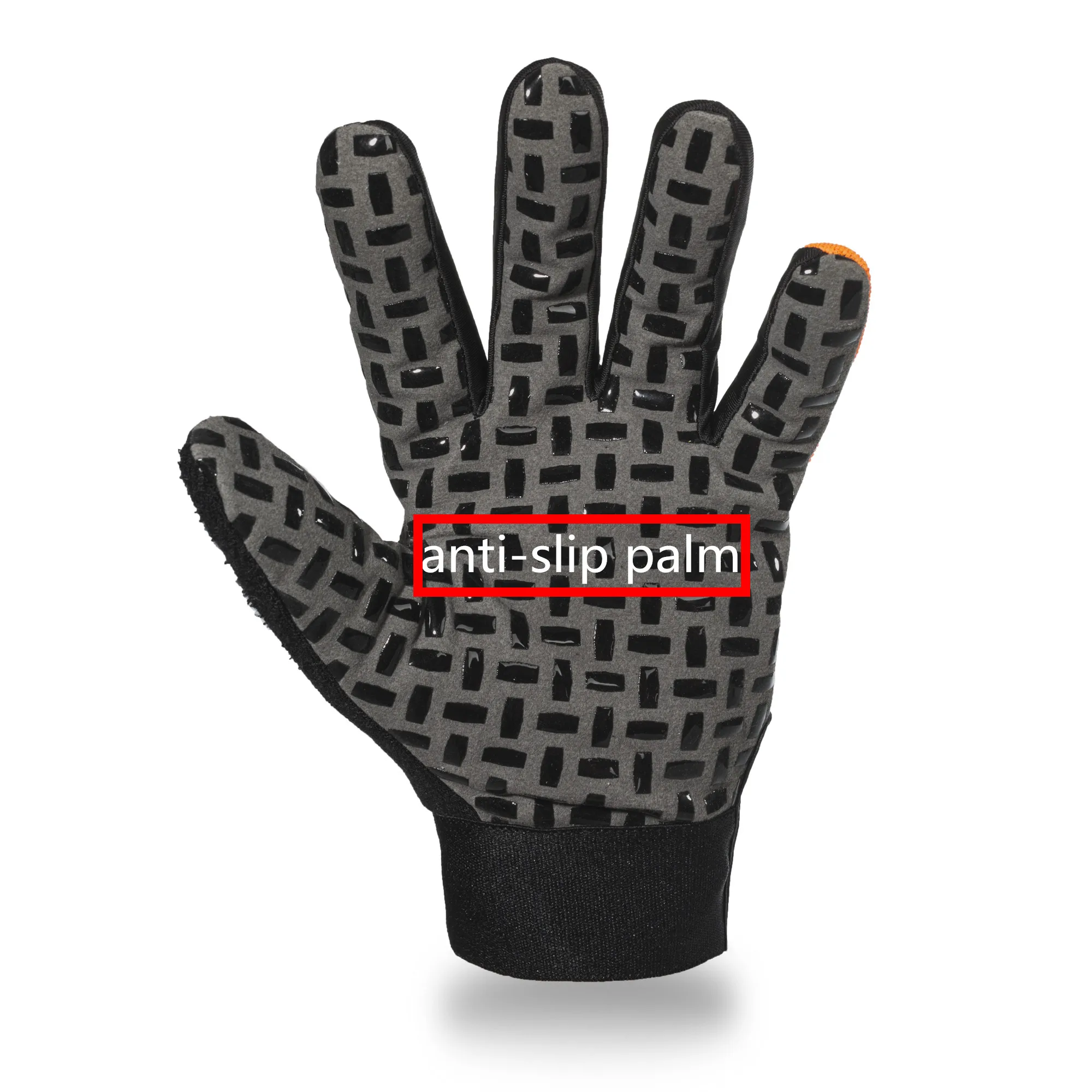 Leather Hand Gloves Factory Price Manufacturer Wholesale Mechanic Safety Tools Anti-Shock Mechanical Work Gloves