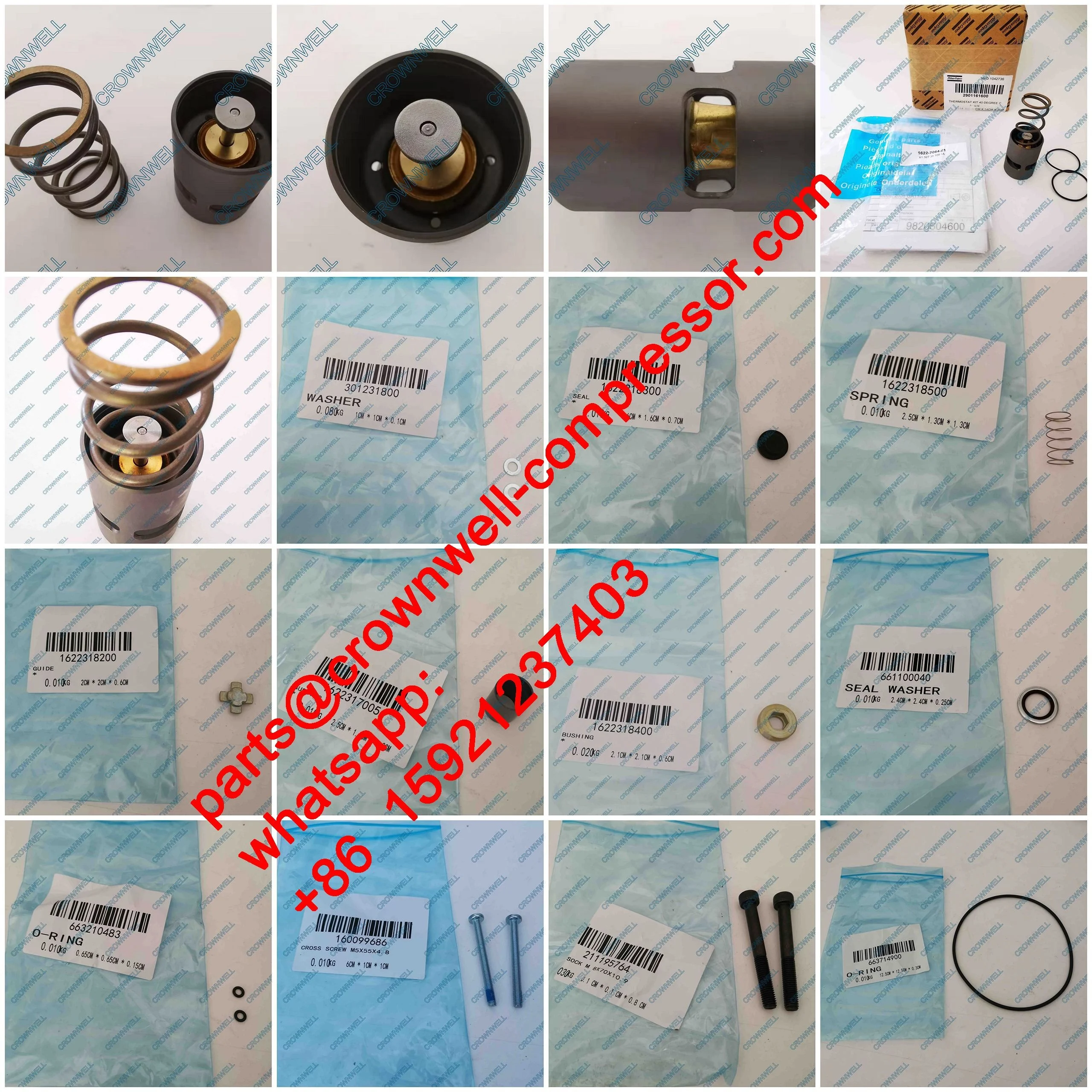 Atlas Copco FAN RAD. 230/400-415/50/75+90 1622393761 Original Genuine