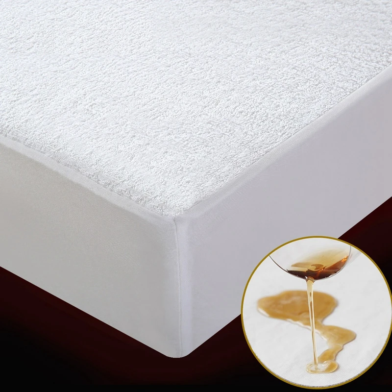 Factory custom waterproof mattress protector moisture proof cover bed cover fitted sheet