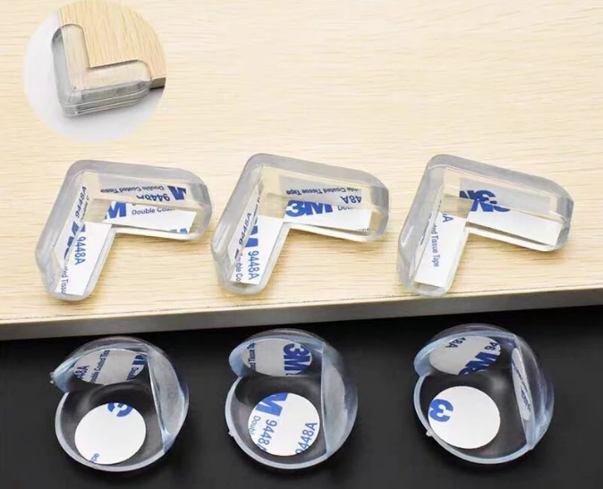 Clear Soft Rubber Anti-collision Corner Protect Corner Guard